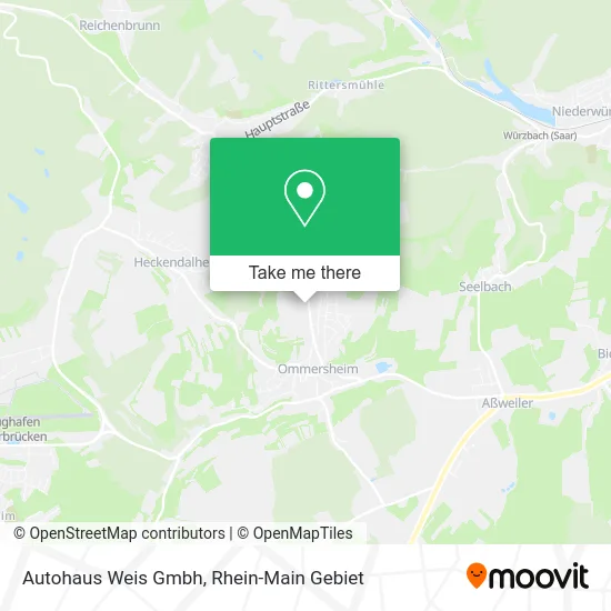 Карта Autohaus Weis Gmbh