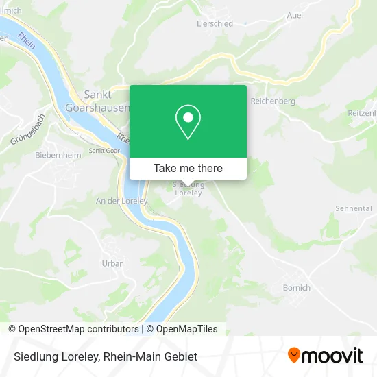 Карта Siedlung Loreley