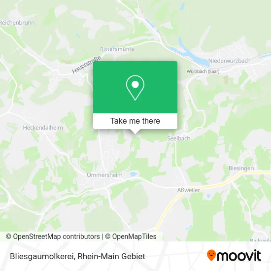 Карта Bliesgaumolkerei