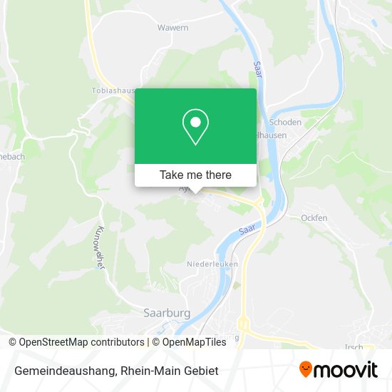 Карта Gemeindeaushang