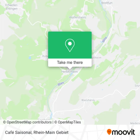 Карта Café Saisonal