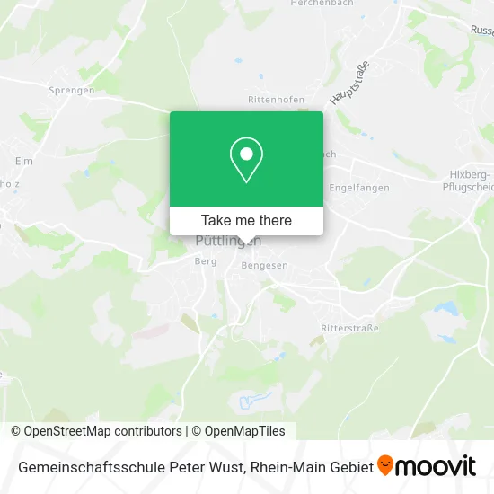 Карта Gemeinschaftsschule Peter Wust