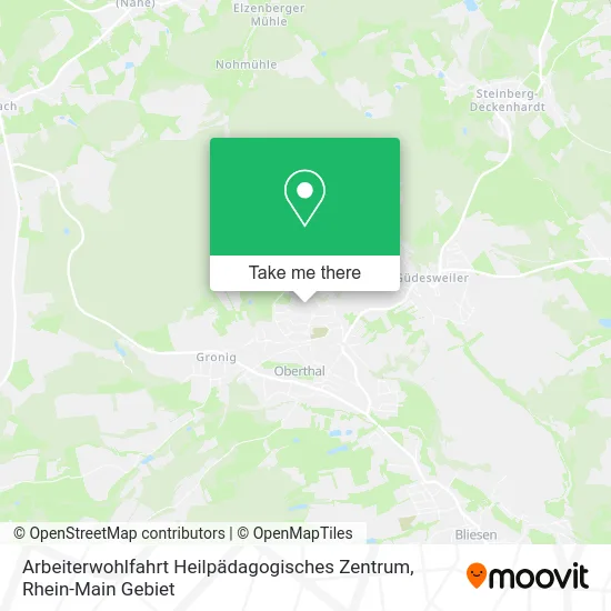 Карта Arbeiterwohlfahrt Heilpädagogisches Zentrum