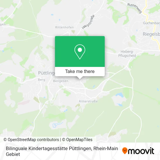 Карта Bilinguale Kindertagesstätte Püttlingen