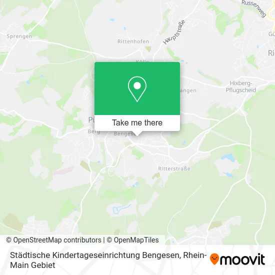 Карта Städtische Kindertageseinrichtung Bengesen