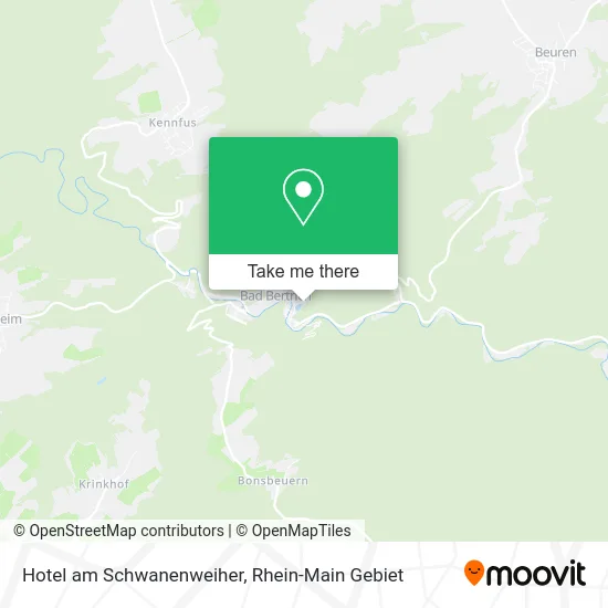 Карта Hotel am Schwanenweiher