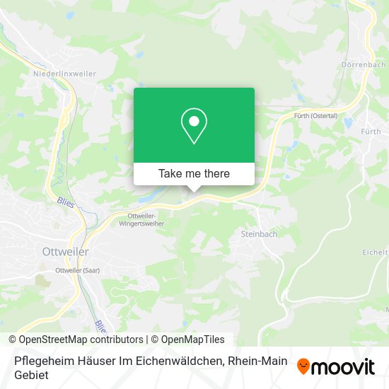 Карта Pflegeheim Häuser Im Eichenwäldchen