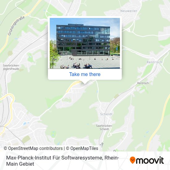Карта Max-Planck-Institut Für Softwaresysteme