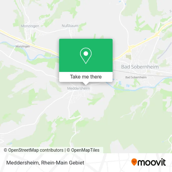 Карта Meddersheim