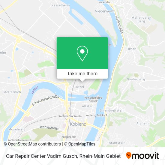 Карта Car Repair Center Vadim Gusch