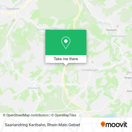 Карта Saarlandring Kartbahn