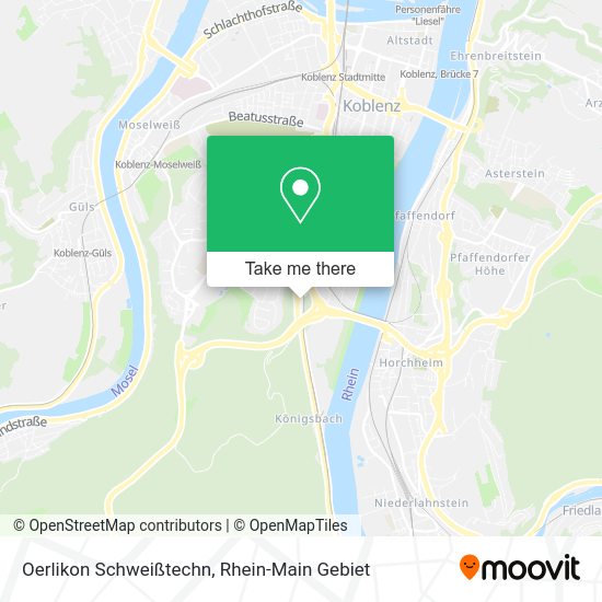 Карта Oerlikon Schweißtechn