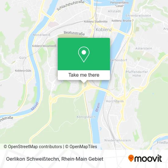 Карта Oerlikon Schweißtechn