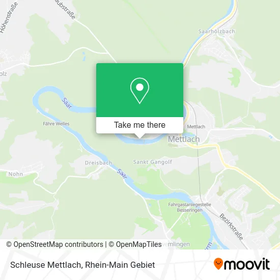 Карта Schleuse Mettlach
