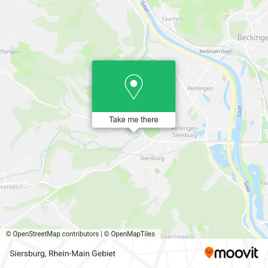 Карта Siersburg