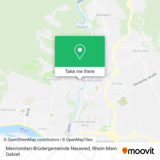 Карта Mennoniten-Brüdergemeinde Neuwied
