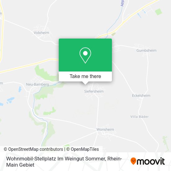 Карта Wohnmobil-Stellplatz Im Weingut Sommer