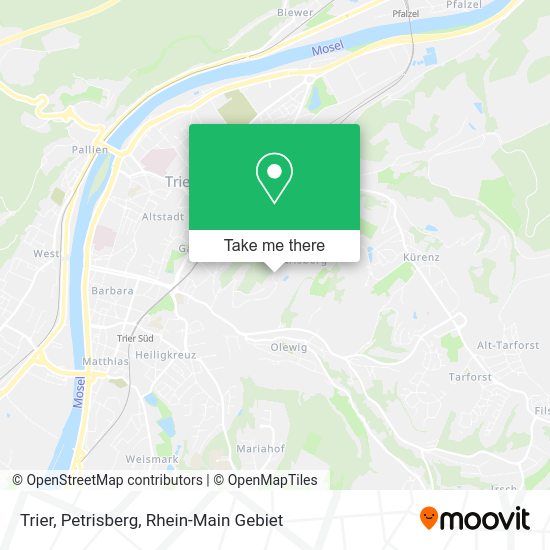 Карта Trier, Petrisberg
