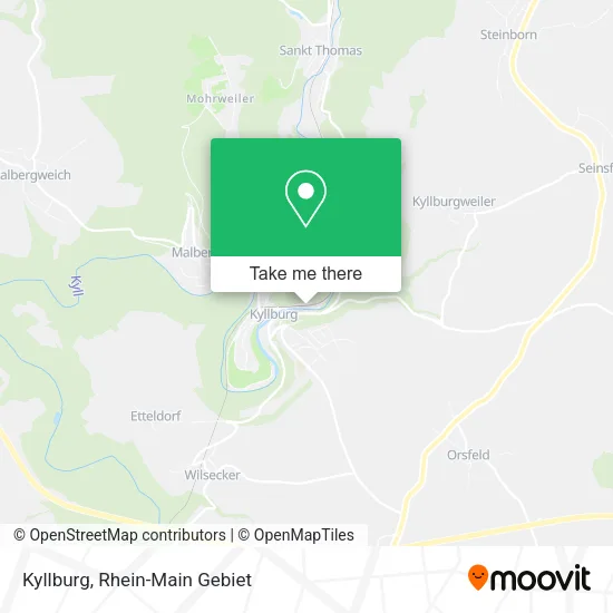 Карта Kyllburg