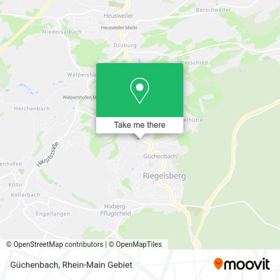 Карта Güchenbach