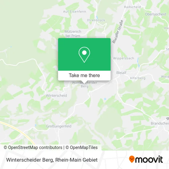 Карта Winterscheider Berg
