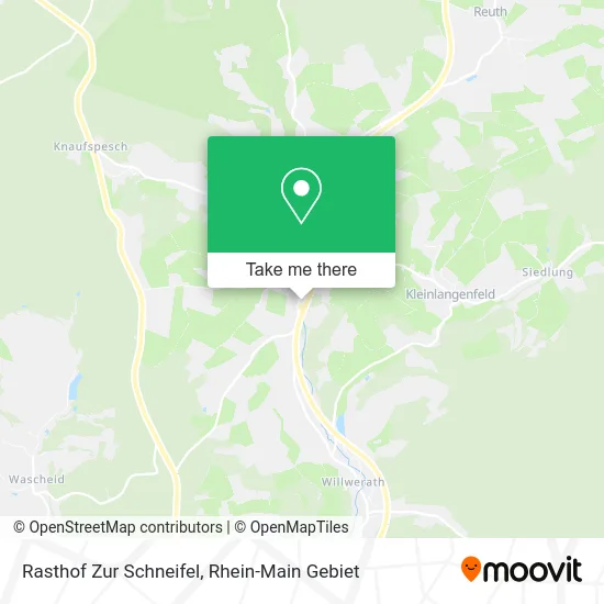 Карта Rasthof Zur Schneifel