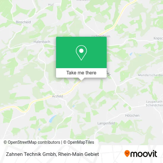 Карта Zahnen Technik Gmbh