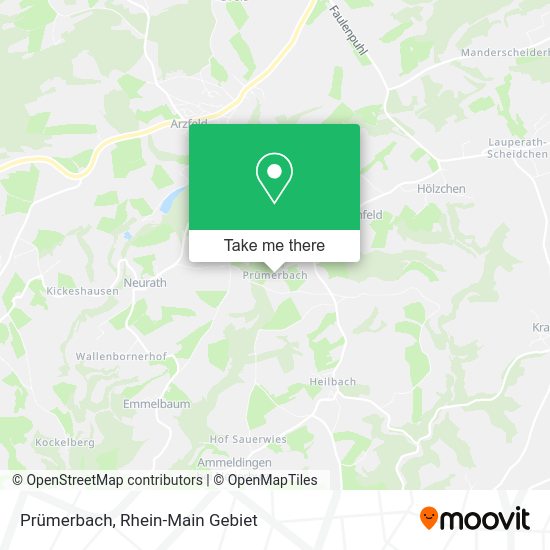 Карта Prümerbach