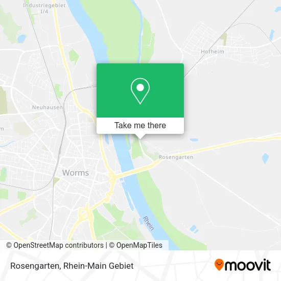 Карта Rosengarten