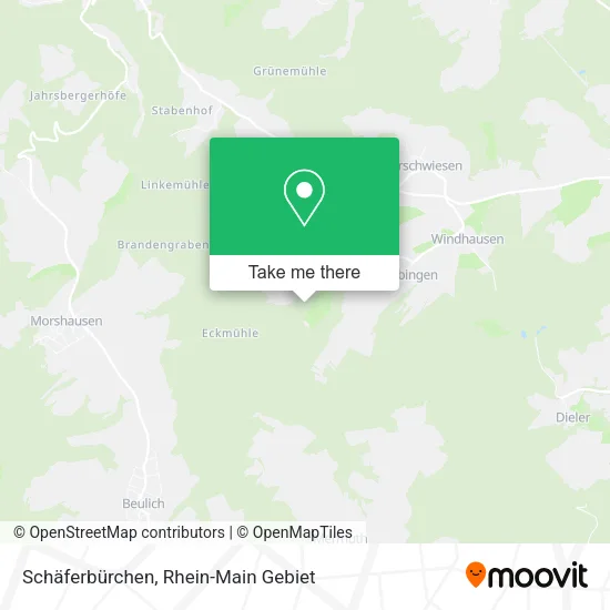 Карта Schäferbürchen