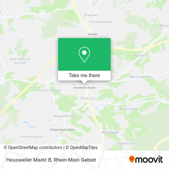 Карта Heusweiler Markt B
