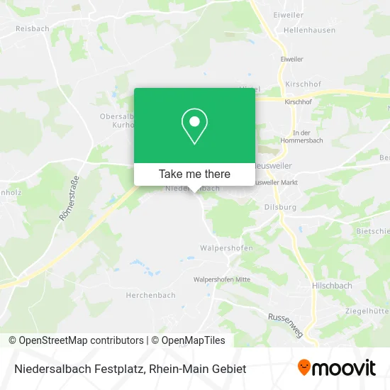 Карта Niedersalbach Festplatz
