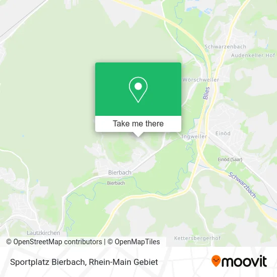 Карта Sportplatz Bierbach