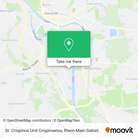 Карта St. Crispinus Und Crispinianus