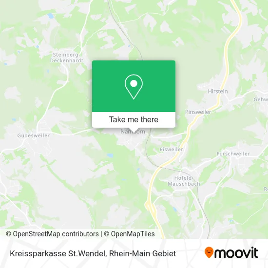 Карта Kreissparkasse St.Wendel