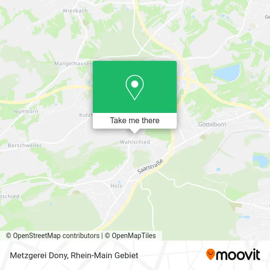 Карта Metzgerei Dony