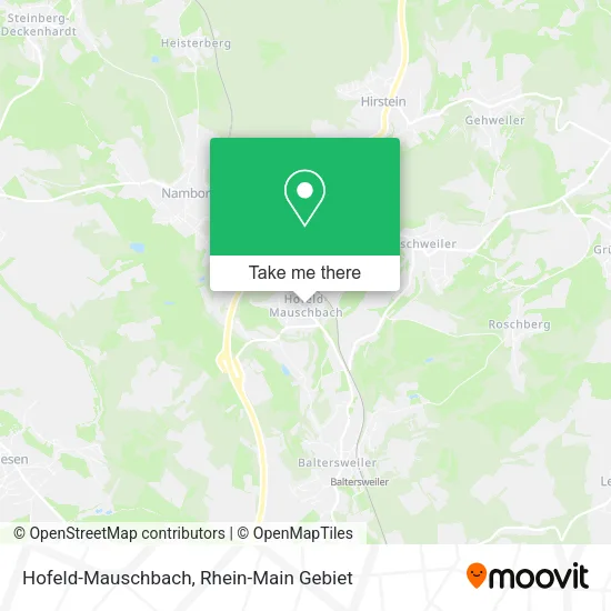 Карта Hofeld-Mauschbach