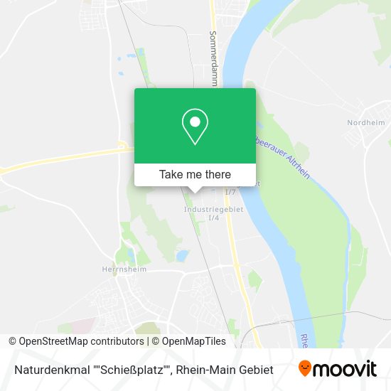 Карта Naturdenkmal ""Schießplatz""