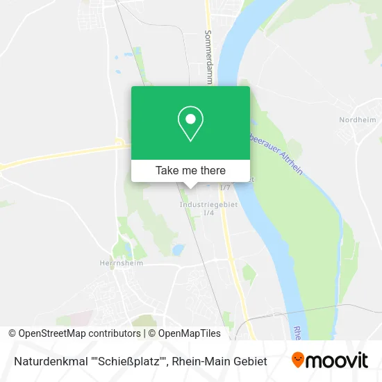 Карта Naturdenkmal ""Schießplatz""