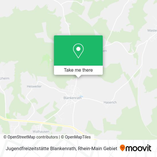 Карта Jugendfreizeitstätte Blankenrath