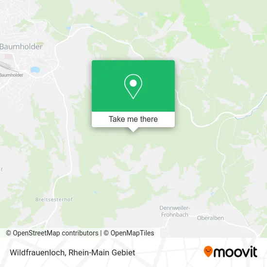 Карта Wildfrauenloch