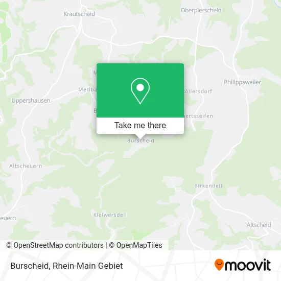 Burscheid map