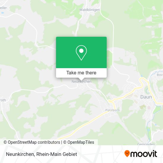 Neunkirchen map