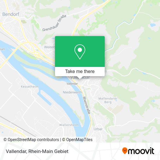 Карта Vallendar