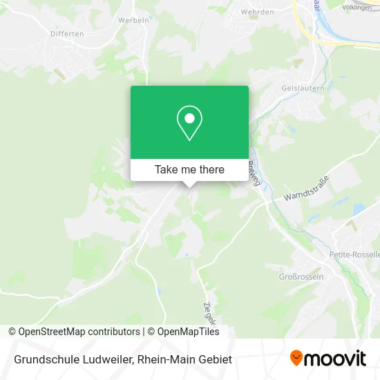 Карта Grundschule Ludweiler
