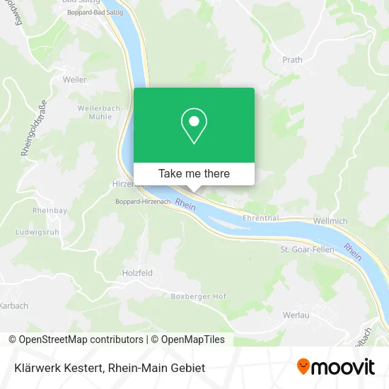 Карта Klärwerk Kestert