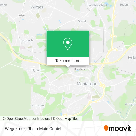 Карта Wegekreuz