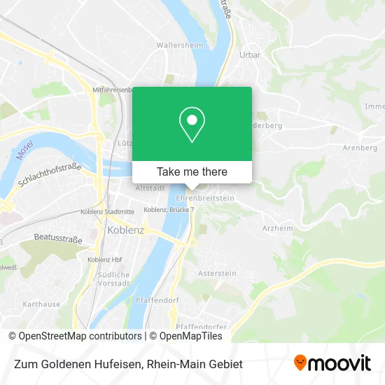 Карта Zum Goldenen Hufeisen
