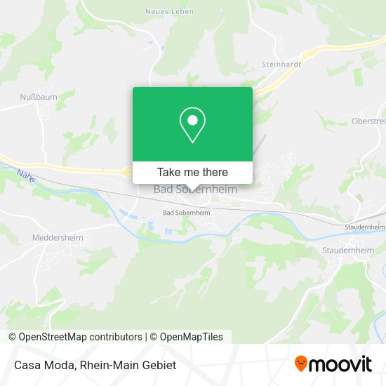 Карта Casa Moda