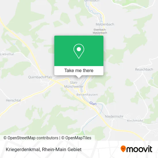 Карта Kriegerdenkmal